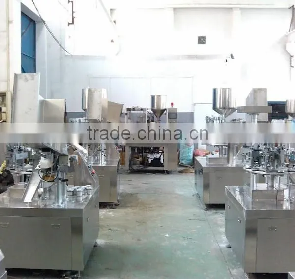China GMP Standard Skin Cream,shoe Polish,and Toothpaste Aluminum Plastic Tube Filling & Sealing Machine photo-2