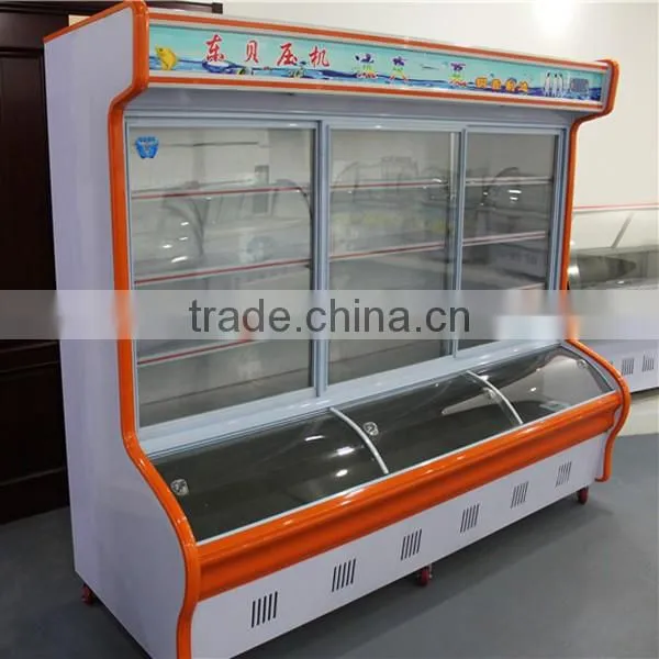Vertical Dish Order Display-series Refrigerator Compressor 12vr /solar Refrigerator /refrigerator Freezer photo-2
