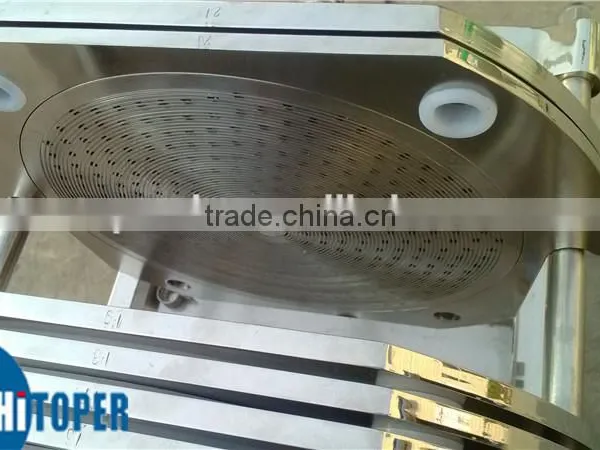 Mini Plate and Frame Press Filter ,thread-like Structure Plate Filter in Stainless Steel Material photo-3