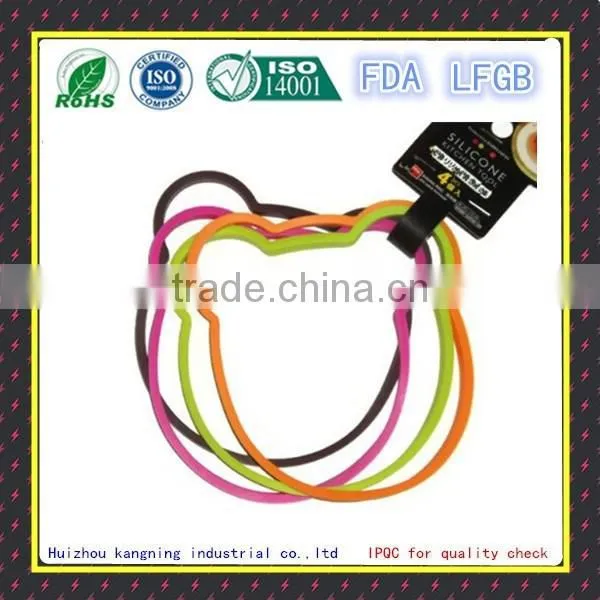 Round Silicone Egg Fry Frier,egg Fried Tool,fried Egg Mould photo-3
