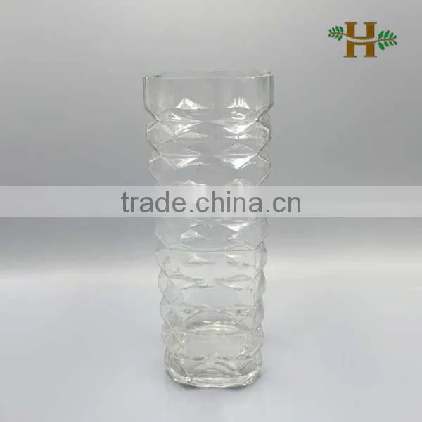 Wholesale Cheap Price Square Flower Vase With Edges and Corners photo-2