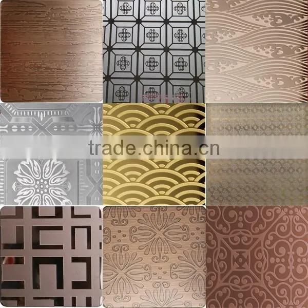 304 4x8 Stainless Steel Interior Wall Decorative Panel photo-4