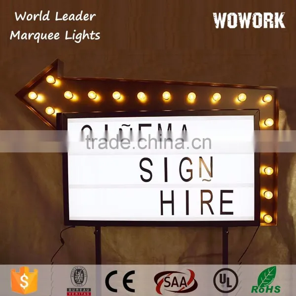 Custom Cinema Sign photo-5