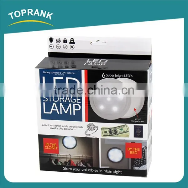 New Design Secret Compartment Storage Lamp Battery Super Bright Led Closet Light photo-2