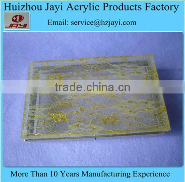 Girls Lace Acrylic Jewelry Box photo-2