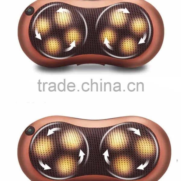 Rechargeable Peanut Shape Neck Knead Massager Kneading Pillow Massager Infrared Neck Pillow Massager photo-4