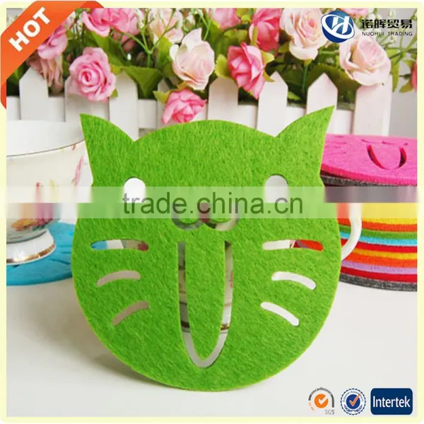 Factory Price Felt Coasters Drinks Mats of Customised photo-5