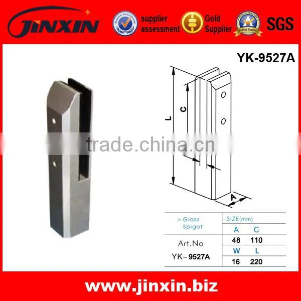 Hot Sale Stainless Steel Glass Fittings/Glass Railing Clamp/Pool Fence Glass Spigot photo-4