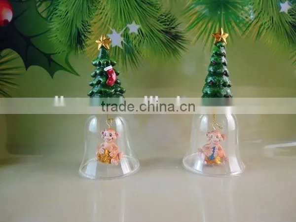 Resin Christmas Dinner Bell Decoration photo-4