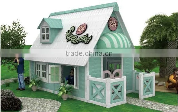 Hot Popular Sale Garden Kids Play Toy Tree House Kids Play House Outdoor Playhouse Cover (A-19307) photo-5