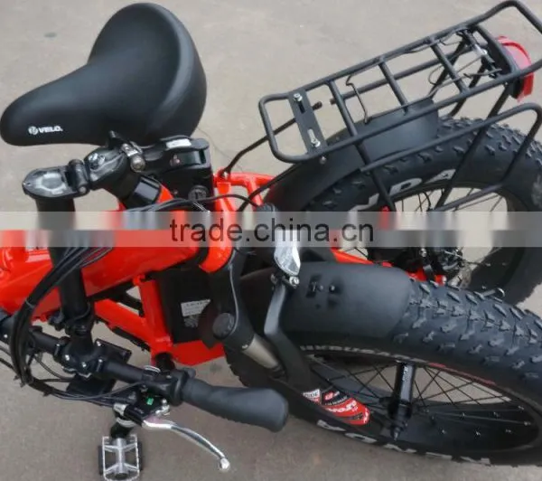 20 Inch Folding Fat Tyre Electric Bike Lithium Battery Motorbike With CE Certification Electric Bicycle photo-5