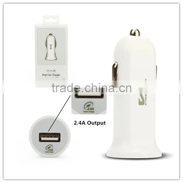 Pisen Wocol Universal 2.4A Fast Charging Smart Wireless USB Car Charger for IPad