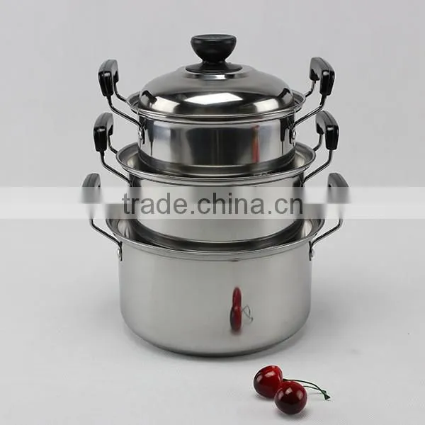 10PCS High Bosy Stainless Steel Stockpot/Cookware Stock Pot photo-2