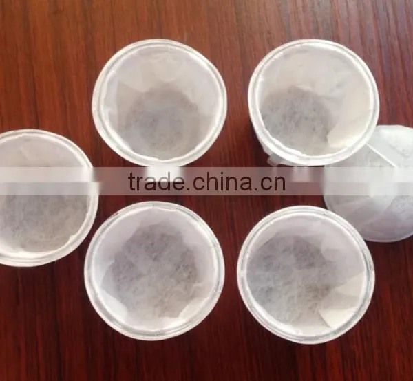 Kcup Filter White Non-woven Disposable K Cup Filter , Tea Cup Filter photo-2