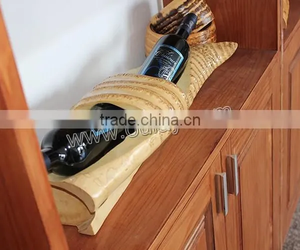 Bamboo Craft Countertop Wine Display Holder photo-3