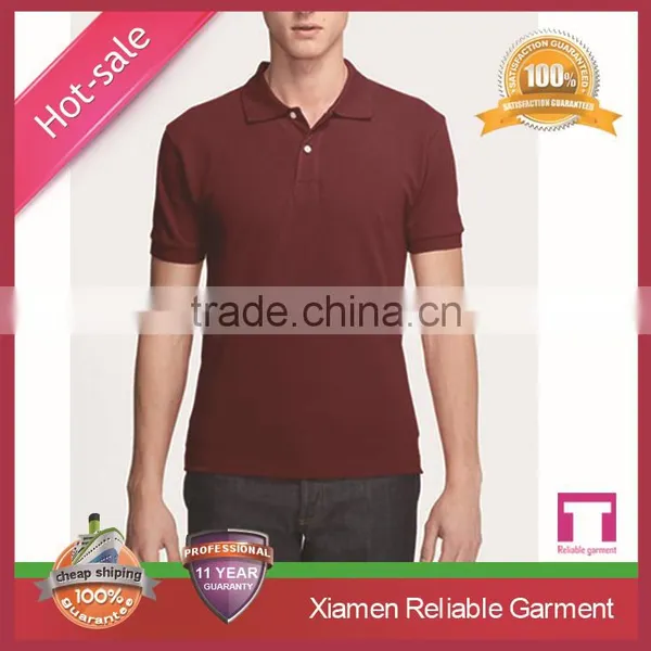 2016 Cheap High Quality Stylish Polo t Shirt Men Wholesale in China photo-6