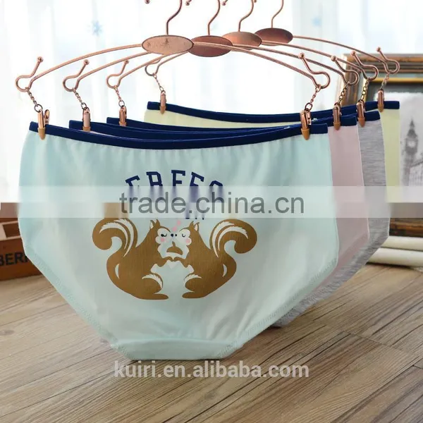 Trustworthy China Supplier Underpants Women Young Girls Cotton Underwear Cartoon Cute Panties photo-4