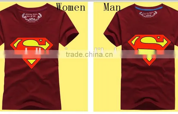 New Cheap Wholesale Pure Cotton Printed t Shirt for Couples photo-6