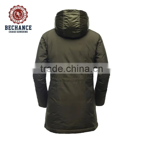 Womens Padded Long Coat for Winter Wholesale photo-2