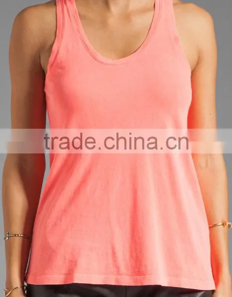 Light Weight Jersey Ladies Spandex Tank Tops photo-3