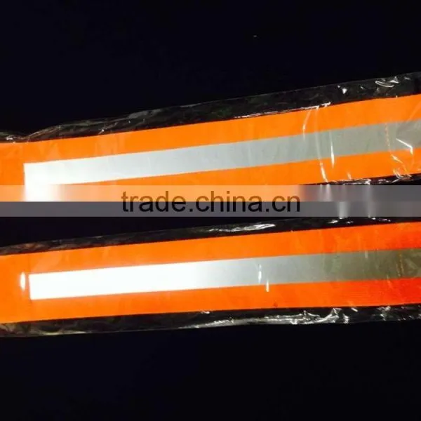 Sport Wear Elastic Reflective Glowing Slap Wrist Arm Band photo-5