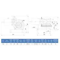 Geared Elevator Traction Machine , VVVF Control 400KG Rated Load YJ125 photo-2