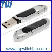 Twister Carabiner 8GB Usb Flash Drive Solid Design