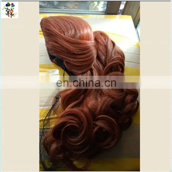 Womens Black Fake Short Wave Claw Clip Synthetic Hair Ponytails HPC-0122 photo-4