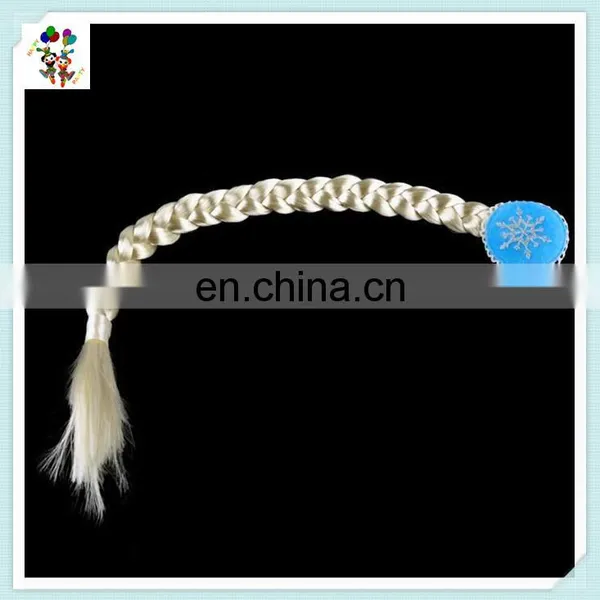Girls Twist Braided Plait Hoop Colors Synthetic Hair Headband HPC-0134 photo-3