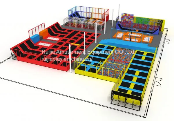 Hot Sale Customized Fitness Indoor Trampoline for Kids photo-4