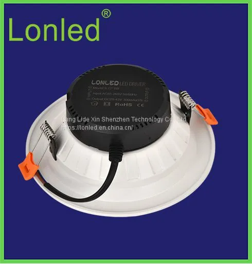 Aluminum Case 7W Recessed LED Downlight White Case---Lonled Residential Lighting photo-3