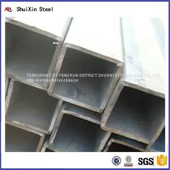 Q195 Q235 Square Round ERW Welded Hollow Section Steel Tube / Pipe photo-3