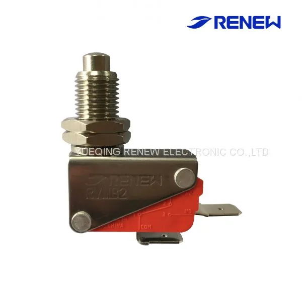 Renew Metal Panel Mount Push Button Micro Switch For Home Appliances