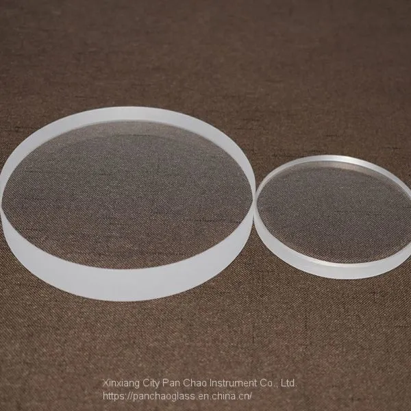 High Quality Clear Quartz Glass Plate Polished Fused Silica Glass Sheet photo-2