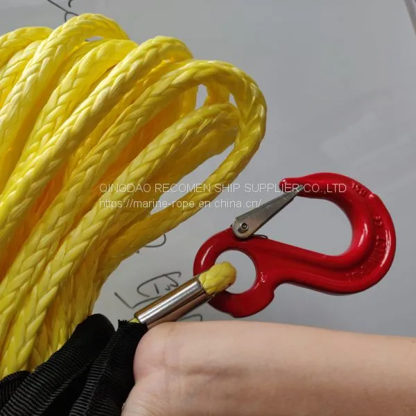 RECOMEN Supply 45000 Rope Auto Winch 3500lb Synthetic Rope photo-2
