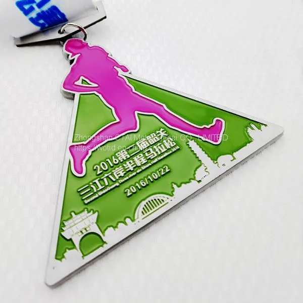 Zinc Alloy Activity Competition Medal Custom Creative Paint Games Metal Medal Marathon Medal Custom photo-3