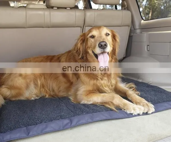High Quality Travel Dog Bed With Waterproof and Non-slip Fabric at the Bottom, Luxury Portable Dog Mat and Machine Washable photo-3