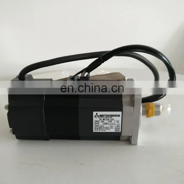 200W Mitsubishi 3 Phase AC Servo Motor CNC Machine HC-MF23B-S24 photo-2