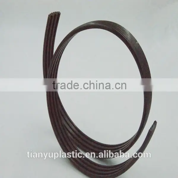 Black Flexible Pvc Extrusion Strips for Seal photo-4