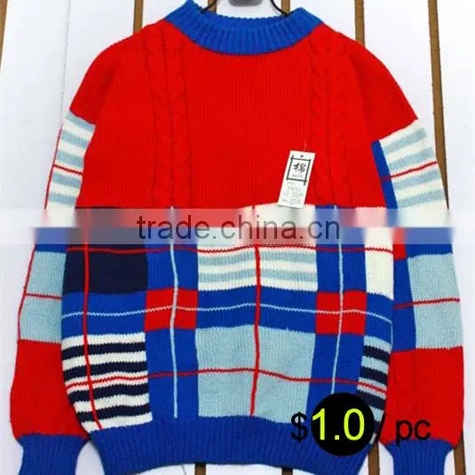 W1016 China Factory Clearance Stock Lots Kids Sweater,sweater Stock Lots for Kids,Kids Sweater Stock Lots photo-5