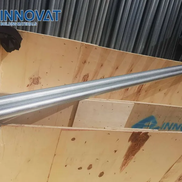 Factory Price Heat Treated Stainless Steel Perforated Filter Tubes Perforated Stainless Steel Tube photo-3