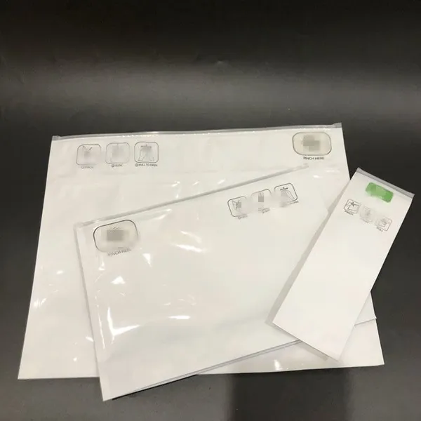 Biodegradable Packaging Child Resistant Mylar Child Safety Zip Medical Packaging Bag photo-4