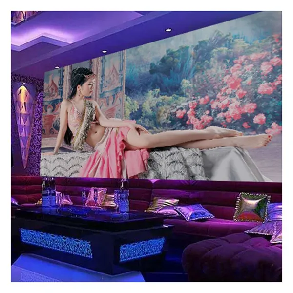Sexy Girl Pattern Design 16D 8D 5D Mural 3D Beautiful Wallpaper Murals For Home Decorations Drop Ship photo-4