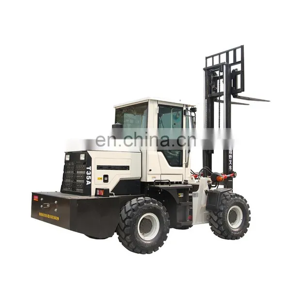 Multifunctional Diesel Off Road Forklift Truck Manufacturer photo-5