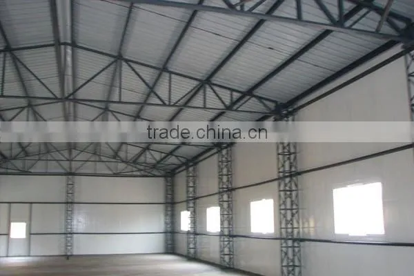 Steel Structure Fabricated Warehouse / Steel Structure House photo-4