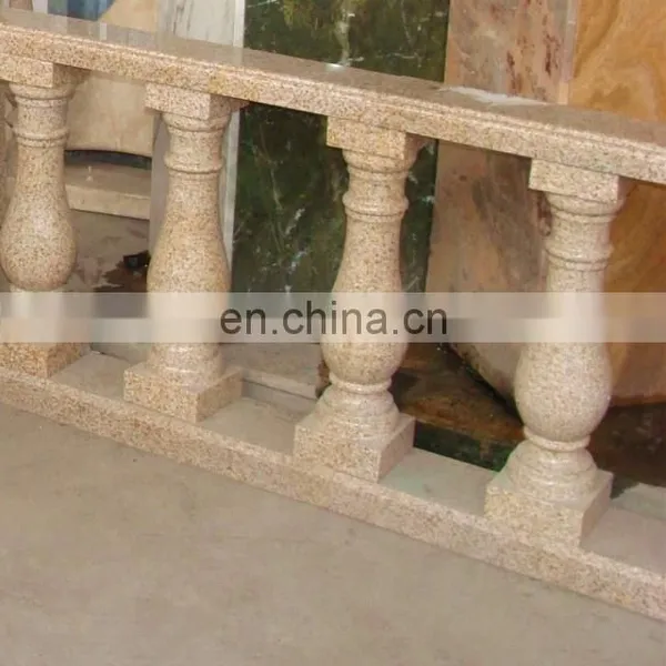 Cheap China Pink Cream Granite Stone Balcony Balustrade photo-5