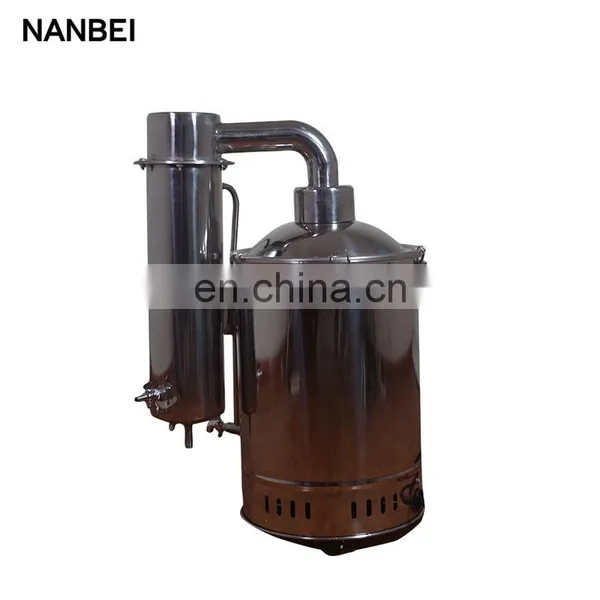 Automatic Control Laboratory Stainless Steel Electric Water Distiller Apparatus 20L/Hour photo-2