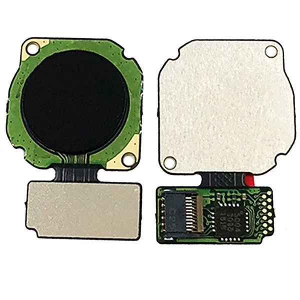 Home Button Touch ID Sensor Key For Huawei Y9 2019 Fingerprint Button Flex Cable Cell Phone Parts photo-2