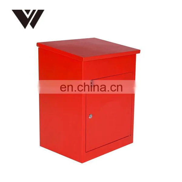 Top Access Door Safe And Secure Large Capacity Galvanized Steel Wall Mounted Locking Vertical Parcel Dropbox Mailbox photo-2