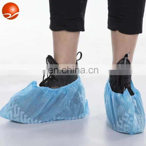 Wholesale Manufacturer Shoe Covers Disposable Non-woven Non-Slip Boot Covers Non-woven Shoe Covers photo-3